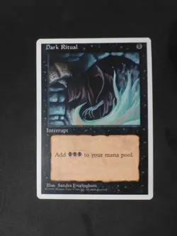 MtG 4th Edition Dark Ritual NM $0.75 Flat Shipping VCT123668 - Image 1