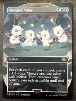 Moogles' Valor (Borderless) Final Fantasy Regular - Image 1