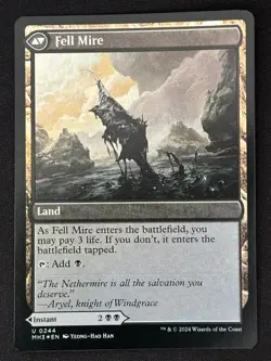 1x MTG Fell the Profane (Foil) - Modern Horizons 3 (MH3) #244 - Magic - Image 2