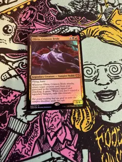 Olivia, Crimson Bride Innistrad: Crimson Vow Magic: The Gathering NM Foil - Image 1