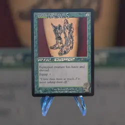 MTG Lightning Greaves (Brain Dead: Staples) Secret Lair Drop Regular NM - Image 1