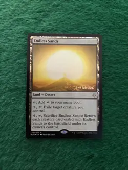 Endless Sands Foil MTG Promos Prerelease Cards - Image 1