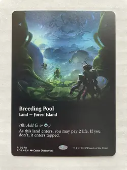 MTG Breeding Pool BORDERLESS FOIL 0278 EOE - Image 1