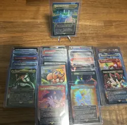 MTG Sonic The Hedgehog Secret Lair FOIL COMPLETE SET - Image 1
