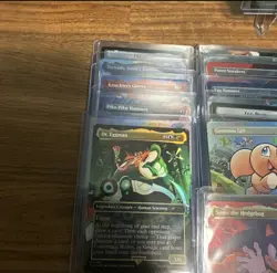 MTG Sonic The Hedgehog Secret Lair FOIL COMPLETE SET - Image 4