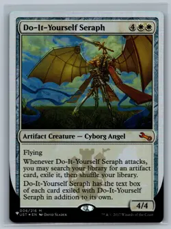 Magic MTG The List Reprints Do-It-Yourself Seraph #006/216 Foil TCG CCG - Image 1