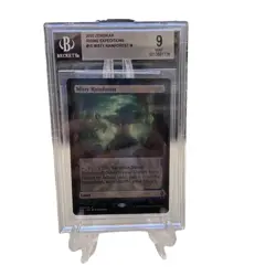 MTG Zendikar Rising Expeditions Misty Rainforest BGS Graded 9 - Image 1