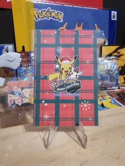 Pokemon Merry Christmas Card Database - Green Christmas Elf Pikachu - Image 8