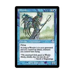 WOTC MtG Judgment Wonder (U) (Foil) EX - Image 1