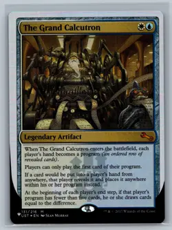 Magic MTG The List Reprints The Grand Calcutron #131/216 Foil TCG CCG - Image 1