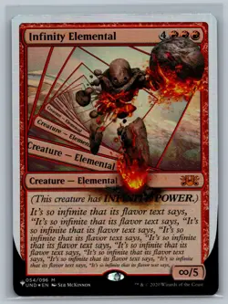 Magic MTG The List Reprints Infinity Elemental #054/096 Foil TCG CCG - Image 1