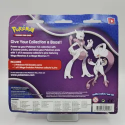 Pokemon Breakthrough Blister 3 Pack With Mega Mewtwo Pin XY Sealed New 2015 - Image 4