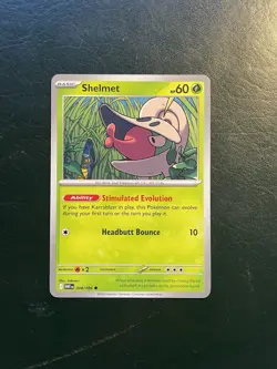 Shelmet - 008/086 - Non Holo - White Flare WHT - NM/M - Pokemon Card - Image 1