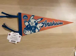 2025 Pokemon World Championships Varsity Pikachu Pennant Anaheim Worlds Banner - Image 1