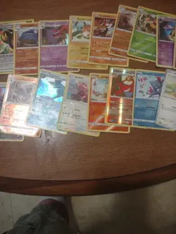 Lot Of Pokemon Cards Holo Foil Cards And 1 Rare VCard 23.Cards.Exact.Cards.n.pic - Image 2