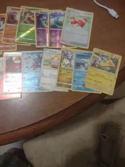 Lot Of Pokemon Cards Holo Foil Cards And 1 Rare VCard 23.Cards.Exact.Cards.n.pic - Image 3