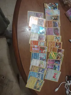 Lot Of Pokemon Cards Holo Foil Cards And 1 Rare VCard 23.Cards.Exact.Cards.n.pic - Image 4