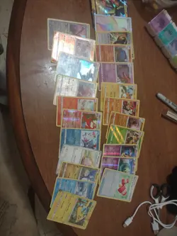 Lot Of Pokemon Cards Holo Foil Cards And 1 Rare VCard 23.Cards.Exact.Cards.n.pic - Image 5