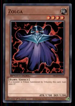 Yugioh Zolga #SBCB-EN129 Speed Duel: Battle City Box LP - Image 1