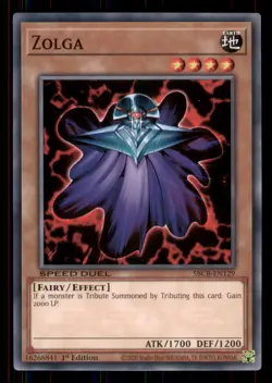 Yugioh Zolga #SBCB-EN129 Speed Duel: Battle City Box LP - Image 1
