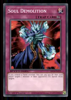 Yugioh Soul Demolition #SBCB-EN125 Speed Duel: Battle City Box LP - Image 1