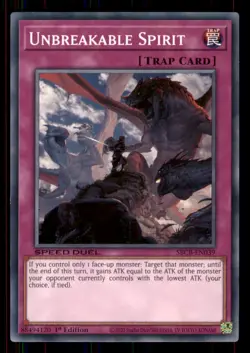 Yugioh Unbreakable Spirit #SBCB-EN039 Speed Duel: Battle City Box LP - Image 1