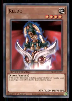 Yugioh Keldo #SBCB-EN127 Speed Duel: Battle City Box LP - Image 1