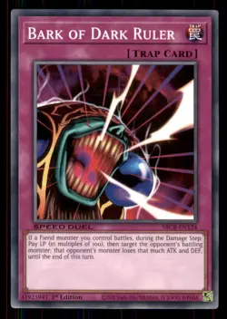 Yugioh Bark of Dark Ruler #SBCB-EN124 Speed Duel: Battle City Box LP - Image 1