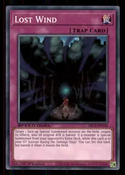 Yugioh Lost Wind #SBCB-EN146 Speed Duel: Battle City Box LP - Image 1