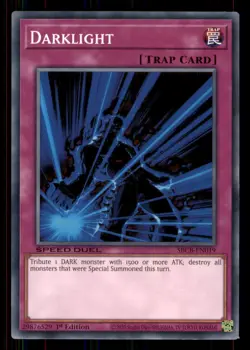 Yugioh Darklight #SBCB-EN019 Speed Duel: Battle City Box LP - Image 1