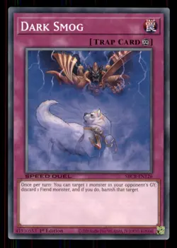 Yugioh Dark Smog #SBCB-EN126 Speed Duel: Battle City Box LP - Image 1