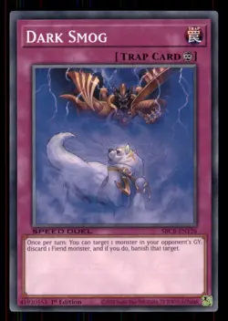Yugioh Dark Smog #SBCB-EN126 Speed Duel: Battle City Box LP - Image 1