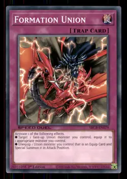 Yugioh Formation Union #SBCB-EN079 Speed Duel: Battle City Box LP - Image 1