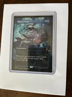 Rhystic Study (Anime Borderless) Wilds of Eldraine: Enchanting Tales WOT 0071 - Image 3