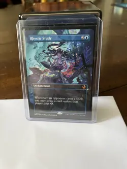 Rhystic Study (Anime Borderless) Wilds of Eldraine: Enchanting Tales WOT 0071 - Image 4