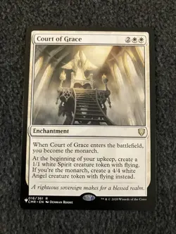 Magic The Gathering MTG - Court of Grace - LTR / The List - Image 1