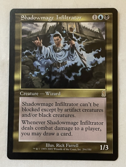 1x Shadowmage Infiltrator - Odyssey - MTG - Magic the Gathering - LP/NM - Image 1