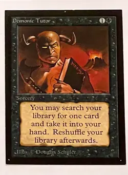21 x MTG International Edition Cards inc Birds of Paradise & Demonic Tutor RARE! - Image 1