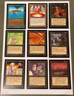 21 x MTG International Edition Cards inc Birds of Paradise & Demonic Tutor RARE! - Image 2