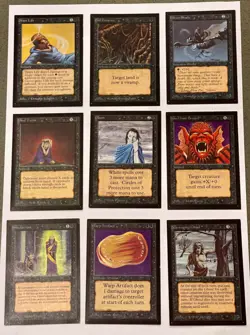 21 x MTG International Edition Cards inc Birds of Paradise & Demonic Tutor RARE! - Image 4