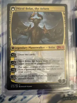 MTG Nicol Bolas, the Ravager Core Set 2019 218/280 Regular Mythic - Image 2