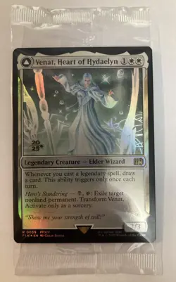 SEALED Venat, Heart Of Hydaelyn Mtg Prerelease Foil Final Fantasy FFXIV 0039 - Image 1
