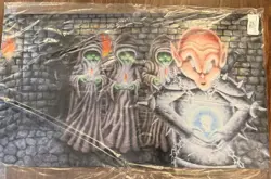 MTG Brain Dead Coveted Orb Playmat New Magic the Gathering - Image 1
