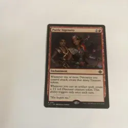 x1 Poetic Ingenuity LCI MTG 161 RARE LP - Image 1