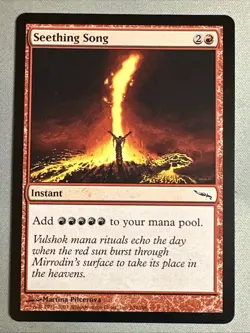 MTG / Seething Song / MRD / #104 / Regular / Common / NM - Image 1
