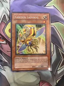 LODT-EN036 Golden Ladybug Rare Unlimited Edition NM Yugioh Card - Image 1