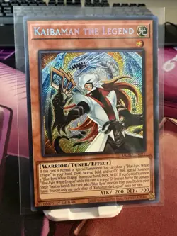 Yu-Gi-Oh! Kaibaman the Legend Duelist Advance DUAD-EN021 1st Edition Secret Rare - Image 1