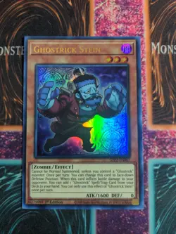 Yu-Gi-Oh! Ghostrick Stein GFP2-EN067 Ultra Rare 1st Edition LP - Image 1