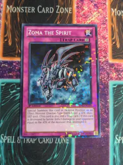 Yu-Gi-Oh! Zoma the Spirit BP02-EN194 1st Edition Mosaic Rare NM - Image 1