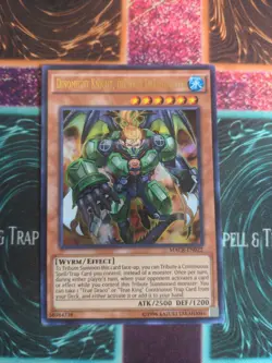 Yu-Gi-Oh! Dinomight Knight, the True Dracofighter MACR-EN022 Unlimited Ultra NM - Image 1